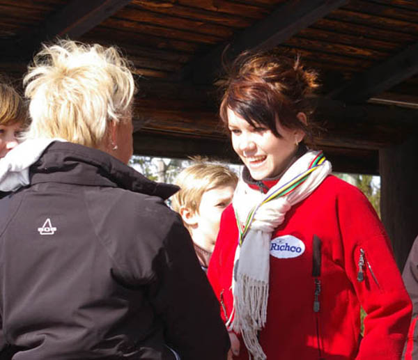 ida får medalj