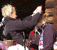 amanda får medalj