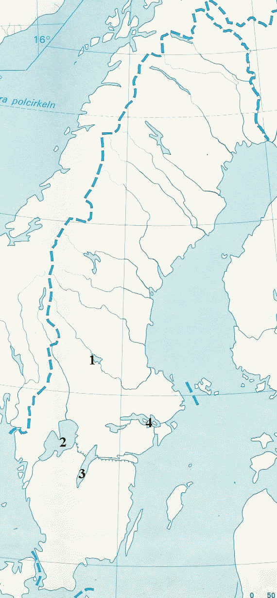 Sverige: sjöar